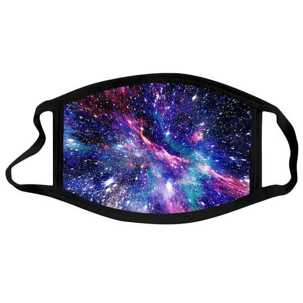 

sky skull print face mask for washable fabric masks reusable pm2.5 protective dust mouth muffle reusable mouth mask wmtdez yyysports