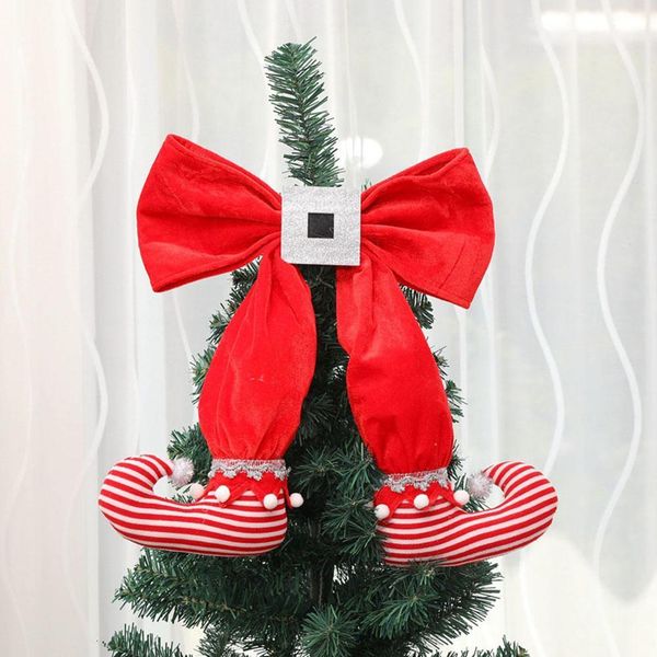 

ткань elf загрузки bowknot christmas xmas tree висячие украшения кулон home decor идеальный рождественская елка лучшие украшения bbyibv pack