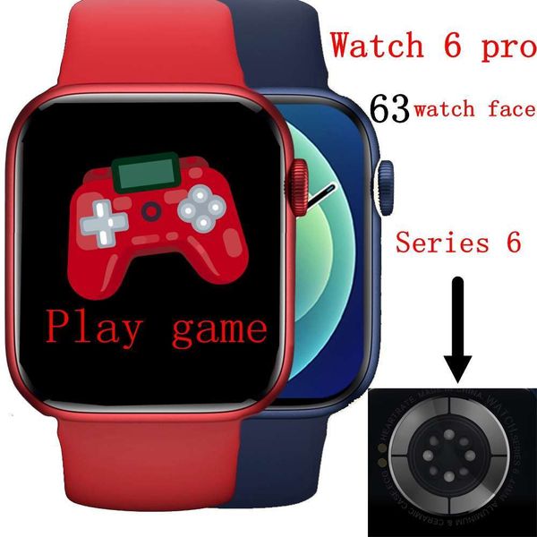 

iwo 6 pro women's ak76 smart watch, with bluetooth, call and game, men's health monitor, pk x16 w46 w26bgt