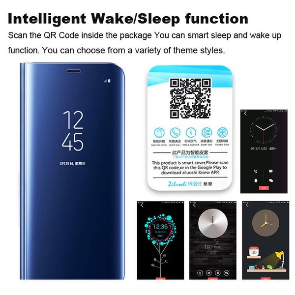 

smart mirror phone case for xiaomi redmi note 9 9s 8 7 5 6 k20 pro max 8t 9 bbyezp