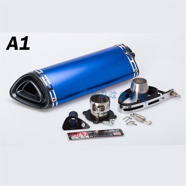 

motorcycle modified exhaust pipe muffler 51 caliber exhaust yoshimura d 300 triangle cb6001