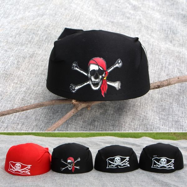 

nojlb caribbean pirate skull cap ship hat uniik hat shipprops pirate captain stage performance props ship