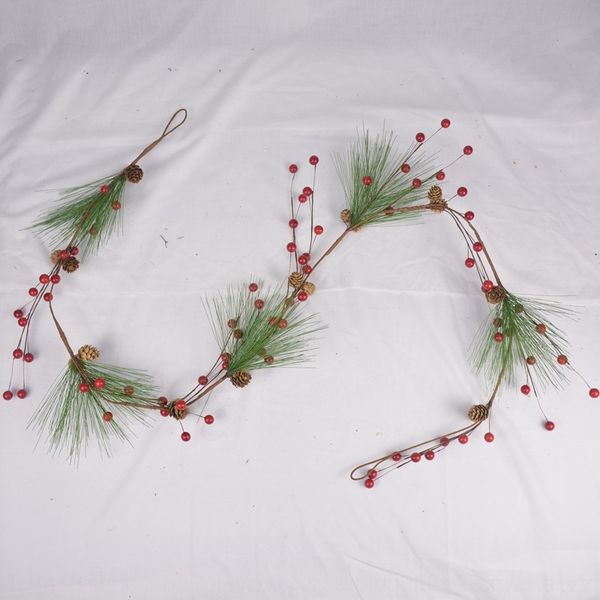

xlcnq decoration simulation pine needle christmas christmas accessories sale ornament acces simulation pine needle berry rattan berry