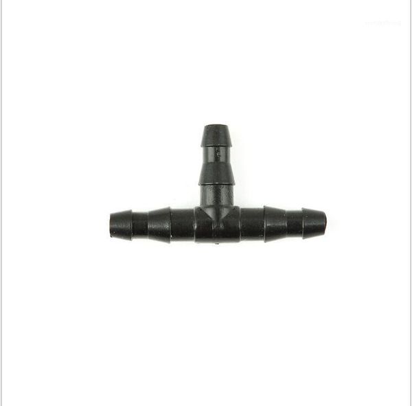 

100pcs irrigation ploy tee pipe barb hose fitting joiner drip system suitable for 4mm/7mm1