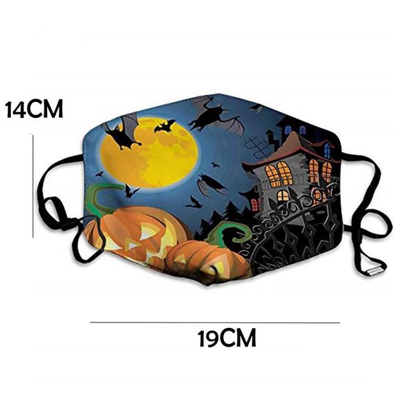 

2020 new christmas printed party mask breathable multi purpose face cover reusable mouth mask face shield fast shipping lr2 wmtrkd