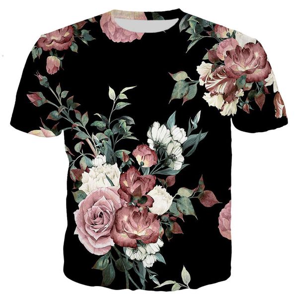 

new cool floral hawaiian 3d print shirts graphic plus size hentai men clothing
