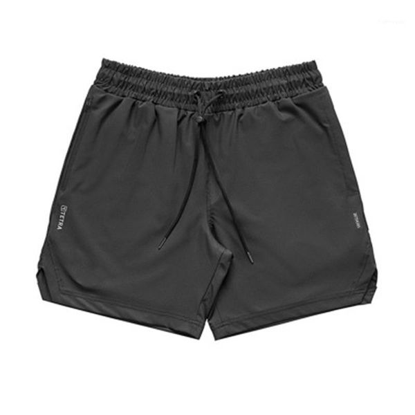 

2020 summer new gym mens sport running shorts quick dry stripes workout short pants wear men soccer tennis training beach shorts1, White;black