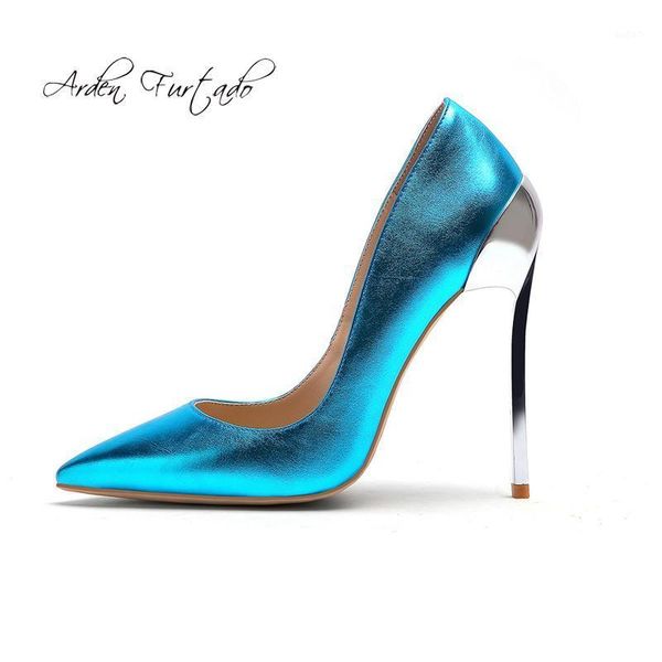 

dress shoes arden furtado spring fashion 2021 women's pointed toe stilettos heels elegant slip-on pumps red gold heel party shoes1, Black