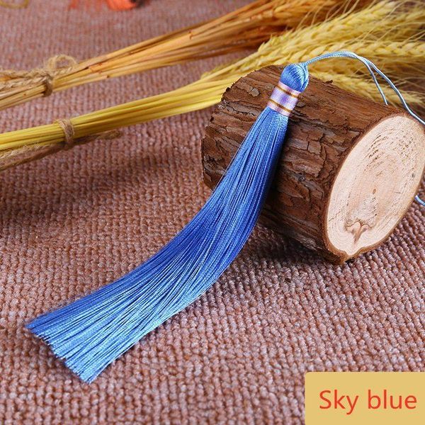 

2pcs chinese style colored polyester tassels home textile curtain clothes decorative charms pendants diy crafts fringe trim h qylyvg