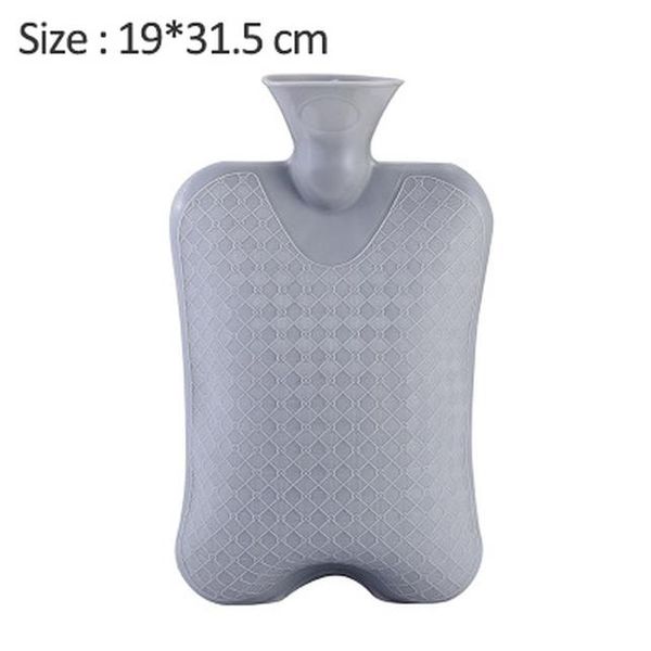 

water bottle solid color thick pvc silicone rubber water bottle irrigation hand warmers warm palace warm bag jllfup carshop2006