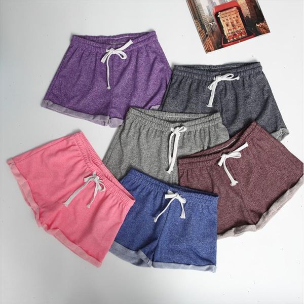 

european and american korean version of harajuku temperament clothing cute black vertical elastic band fashion womens shorts, White;black