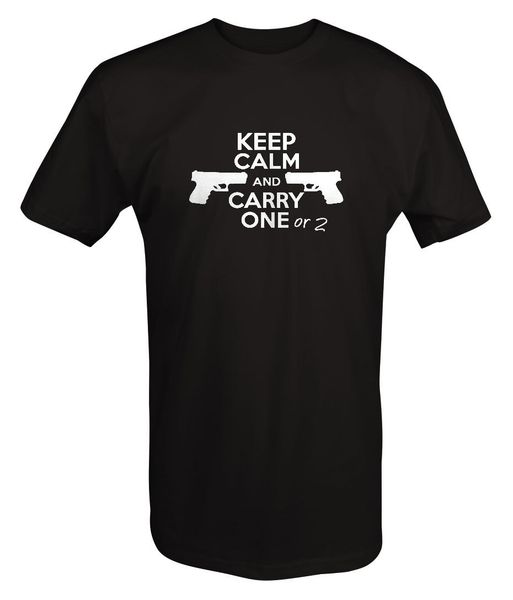 

2019 100& cotton keep calm carry one or 2 pistol 9mm cpl t shirt summer style tee shirt sport hooded sweatshirt hoodie