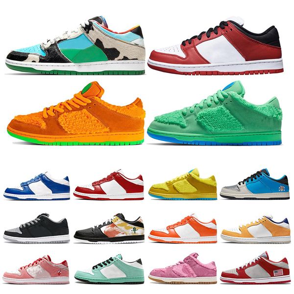 

2020 dunk chunky dunky low men women running shoes university red green bear kentucky syracuse safari womens sports sneaker