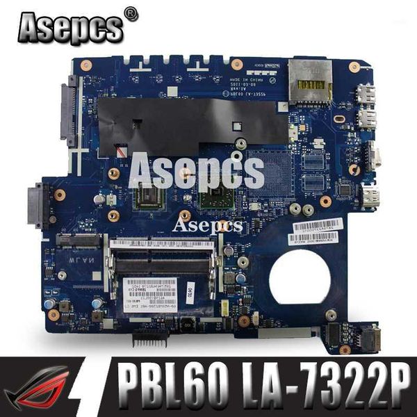 

asepcs x53u pbl60 la-7322p rev:1a lapmotherboard for asus x53b k53b x53 k53 test original mainboard1