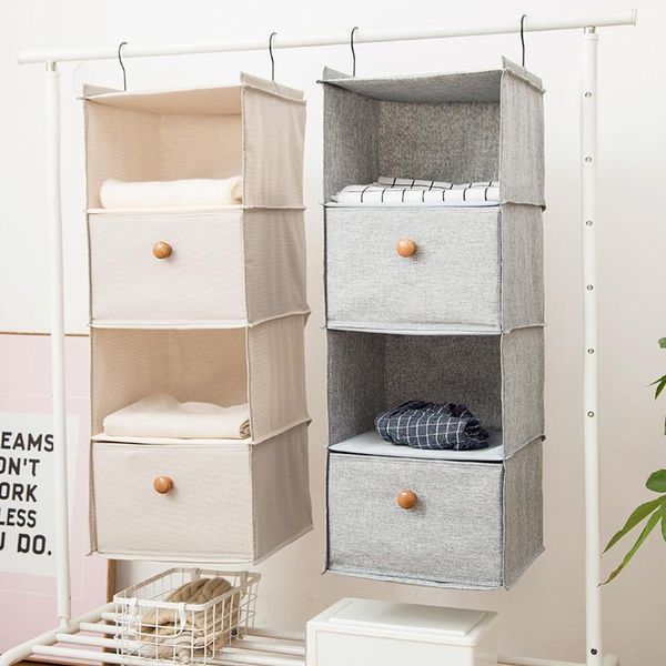

household layered hanging clothing organizers wardrobe storage case holder underwear bra towels storage supplies closet supplies1
