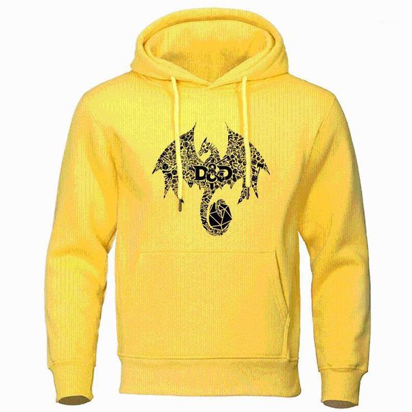 

2020 autumn winter fleece hoodies funny print mosaic dragon hoodie sweatshirt men harajuku streetwear hip hop brand man pullover1, Black