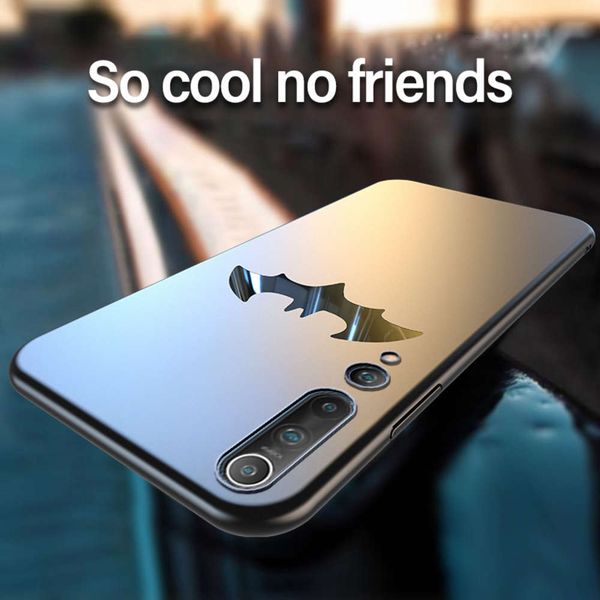 

ultra thin magnetic protective cover, matte metal bat mobile phone cover for pc mi 109 8 se t lite pro redmi note 7