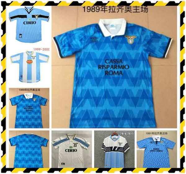 

lazio retro 1989 1990 1991 1992 1999 2000 2001 футбол джорки nedded simeone salas gascoigne домашняя футболка футболка верон креспо nesta, Black;yellow
