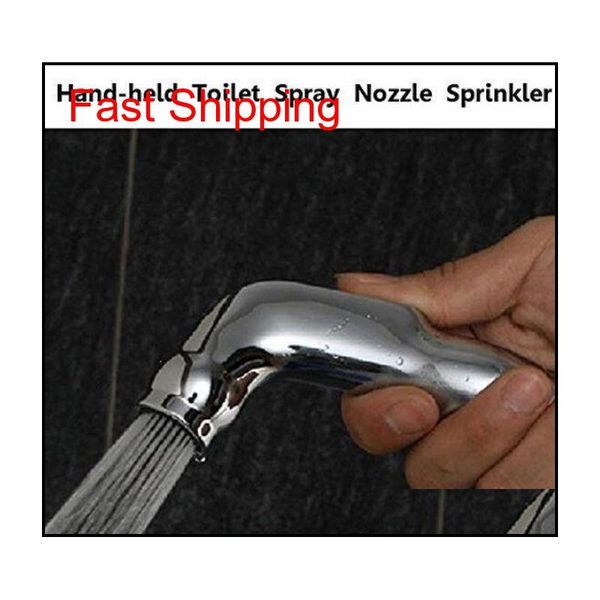 

bathroom toilet abs bidet sprayer handheld head wall bracket holder stainless steel 1.5m hose chrome finish douche s jllwgb outbag2007
