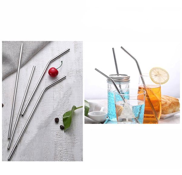 

fuhaihe set of 10 reusable replacement metal stainless steel straws with 2 cleaning brushes for 30o jllccb powerstore2012