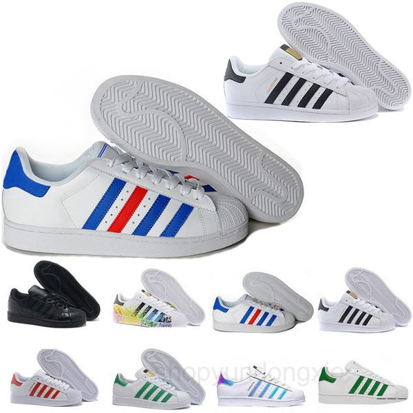

sell superstar white hologram iridescent junior superstars black white pride sneakers super star women men sport casual shoes eu sz hj5t