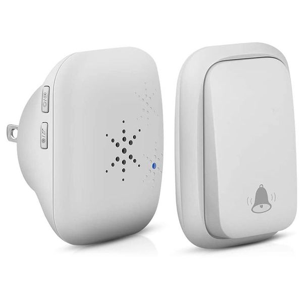 

no battery required doorbell,self-powered generation waterproof wireless door bell chime kit for home, office, shops,dog bell,op