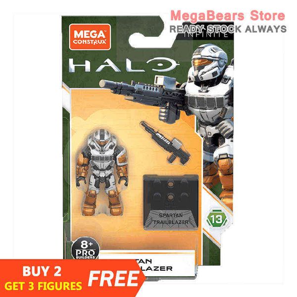 

mega bloks construx halo heroes series 13 gyg42 spartan trailblazer building blocks construction toys g1204