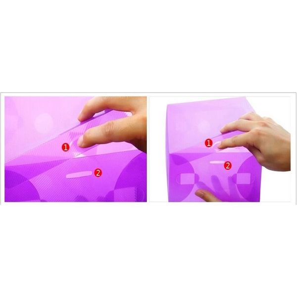 

5pcs children/women/men folding plastic storage box box color shoes bag folding shoe rack convenient o sqcaxs