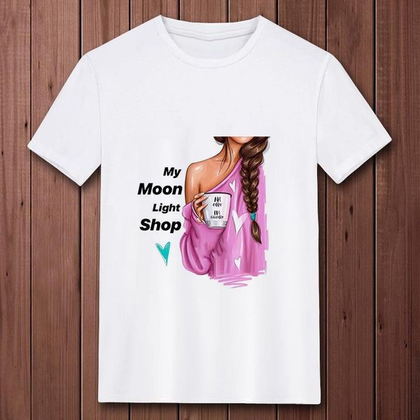 

2019 новый пробуждение женские футболки выходные напечатанные футболка женщины лето смешные футболки корейская одежда хараджуку моду, White