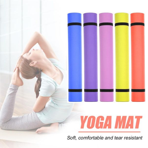 

eva yoga mat all purpose non-slip environmental exercise mat 1730x600x4mm fitness & body building waterproof yoga equipment