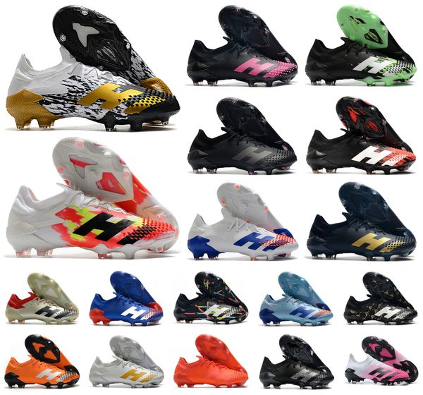 

ot 2020 predator mutator 20.1 low fg inflight pp paul pogba mens boys soccer football shoes 20+x cleats boots size 39-45fas
