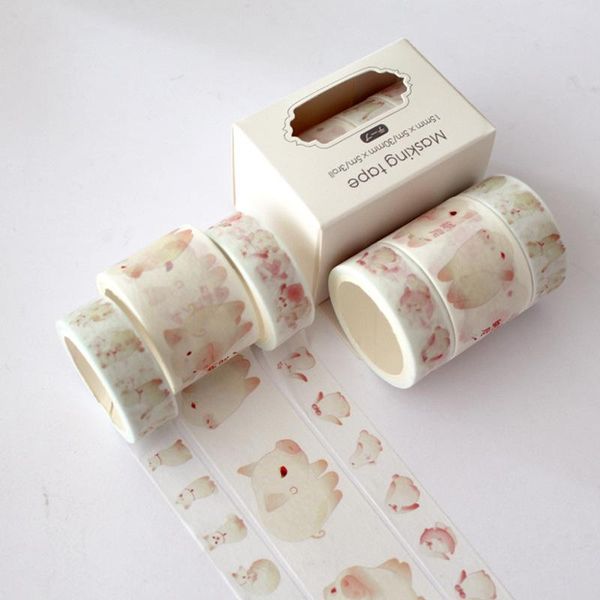 

3 шт пакет магия sakura облако ван гог washi лента клейкая лента diy scrapbooking наклейки этикеток маскировка ленты wmtxhk loveshop01