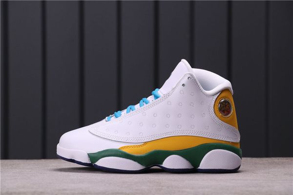 

2021 basketball shoes women jumpman 13 13s mandarin duck contrast color off union 13 white reverse he got game trainers tag