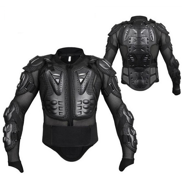 

motorcycle armor jacket adjustable belt s-xxxl men motorcycle armor motocross spine bike riding chest shoulder protection