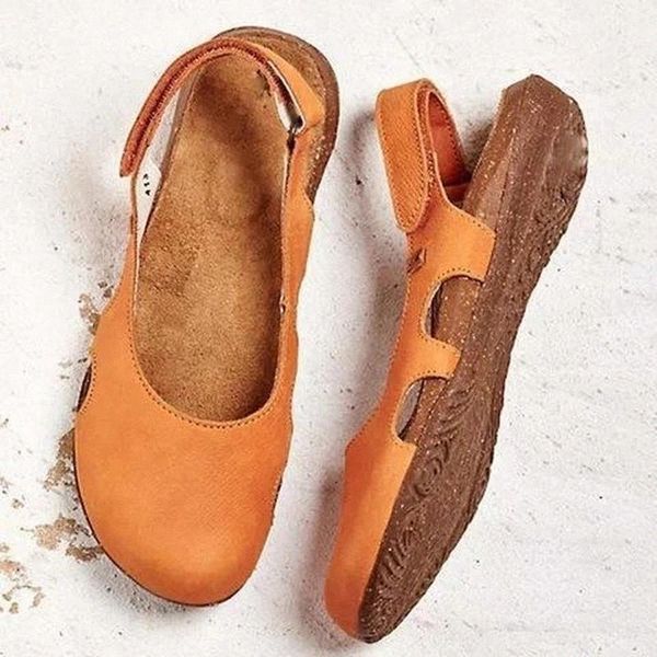

new women casual wedges sandals summer buckle gladiator retro non-slip sandals flock ladies party office shoes #jt4o, Black