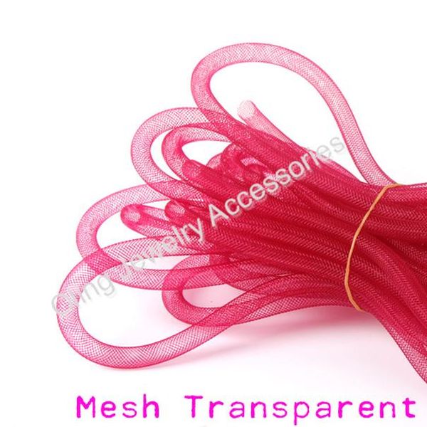 

olingart dia 4mm/8mm 10m/lot wholesale colorful mesh bracelet jewelry diy fitting with crystal stones filled necklace choker bbyzni