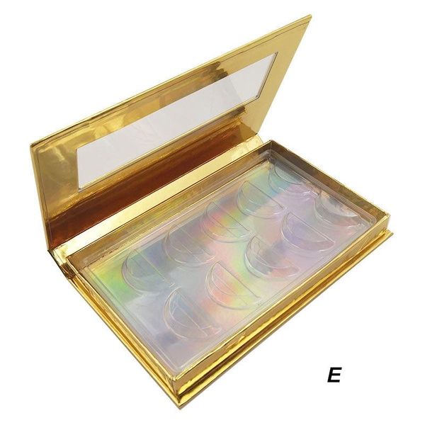 

5pairs black box оптовая ложная упаковка для ресниц упаковочная коробка пользовательских логотипов faux mink blash st close пустой прямоугол