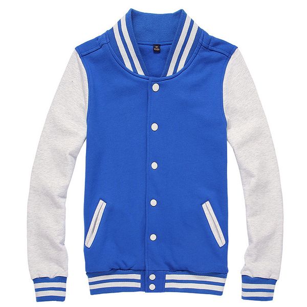 

2020 slim letterman men's baseball uniform university jacket, Black;brown