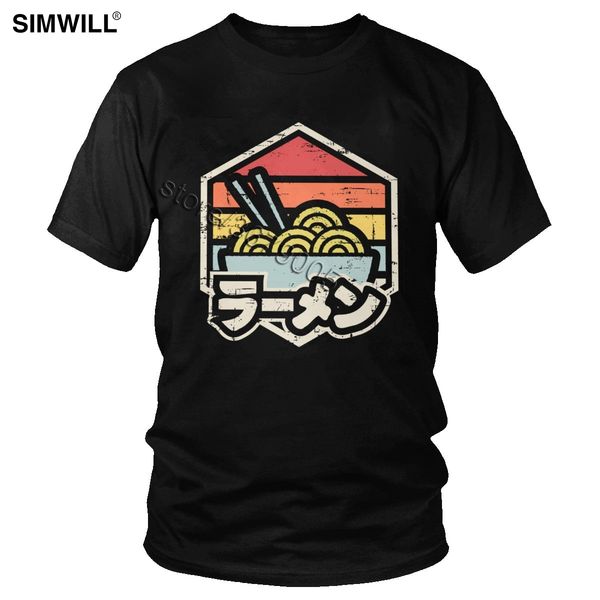 

sport vintage 80s graphic t shirt retro ramen tee cool summer cotton tshirt men short sleeves love japanese fast food noodles t-shirt