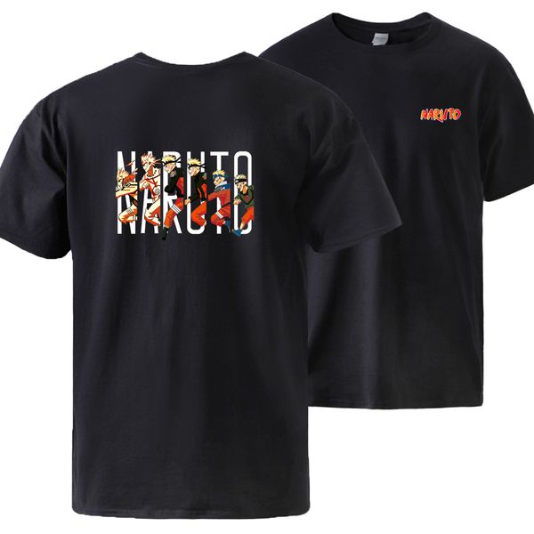 

cartoon naruto mens summer short sleeve mens crewneck cool sportswear mens tee sport hooded sweatshirt hoodie men t shirt