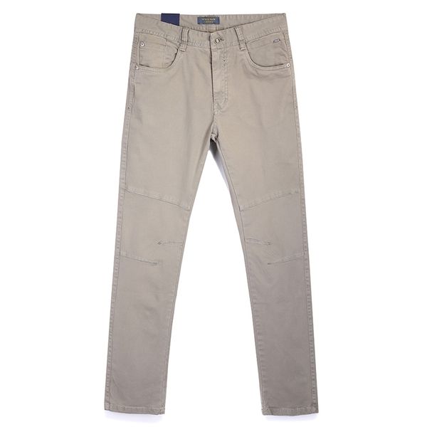 

new men's 2021 cotton cargo pulled out simple solid trousers of quality thin stretch pants f42 qx8h, Black