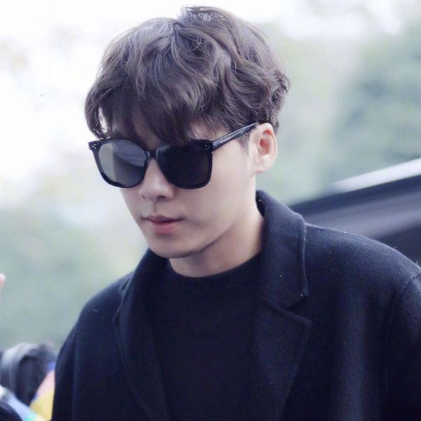 

fashion 2020 new men's gm sunglasses star same polarizing sunglasses women's driver driving net red glasses, White;black