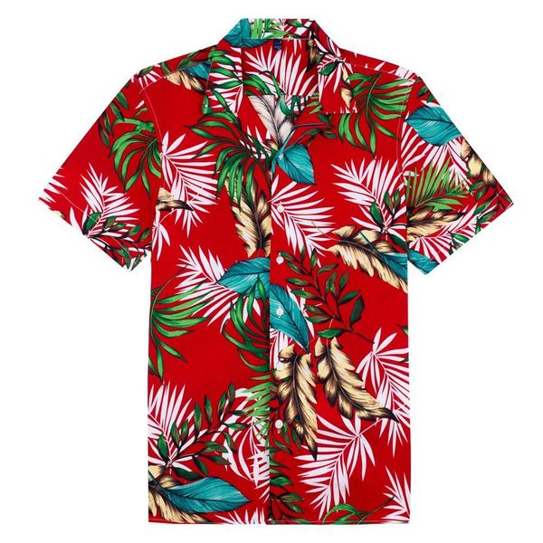 

2020 mens short sleeve beach hawaiian shirts summer cotton casual floral shirts plus size 8xl mens clothing fashion 1022, White;black