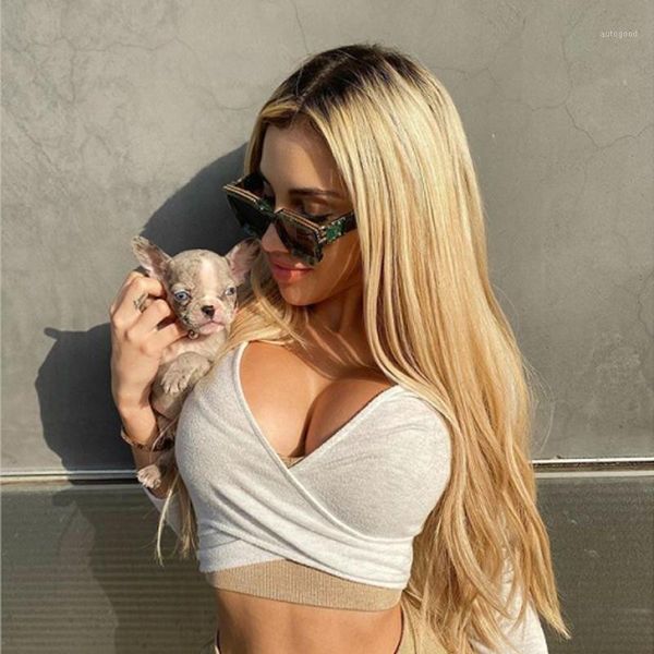 

sunglasses 2021 vintage square women designer black sun glasses men oversize eyewear female elegant shades1, White;black