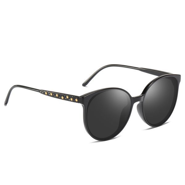 

darktrees fashion stylish sunglasses shades for women, polarized, 100% uv protection, White;black