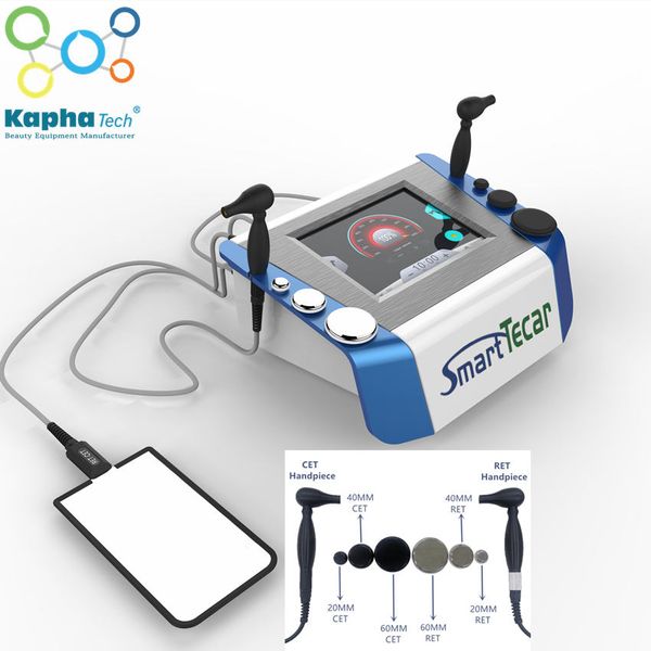 

smart diacare tecar massage physiotherapy machine for low back pain and plantar fasciitis