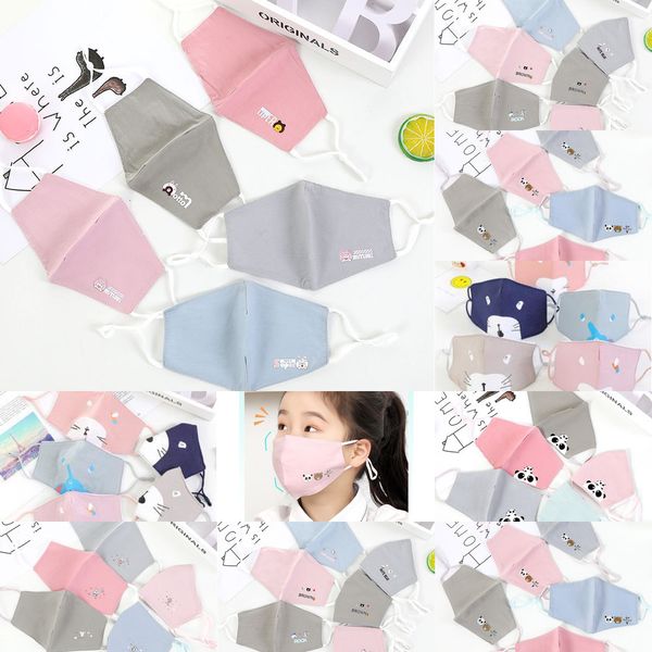 

face disposable mask children mask pm2.5 kids cartoon protective anti-spit 3 layers breathkdc7 v9ai