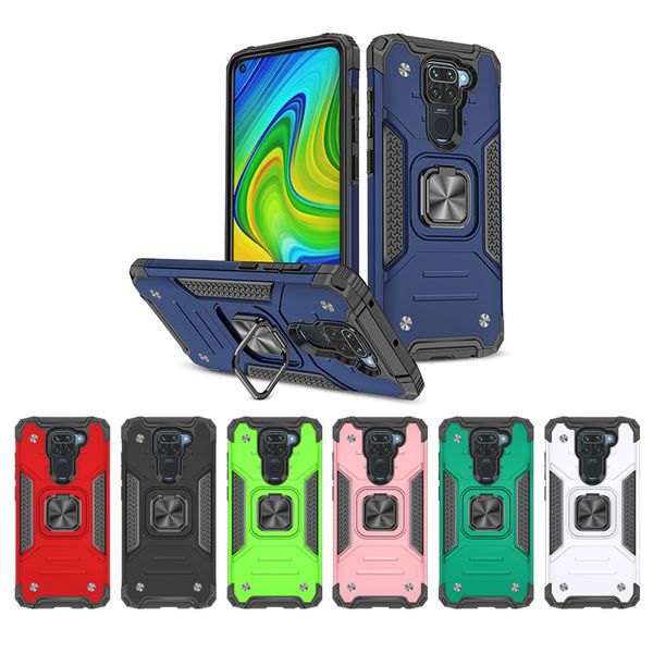 

for redmi note 9 case cover armor shockproof drop protective defender magnet holder phone case for xiaomi redmi note 9 note9