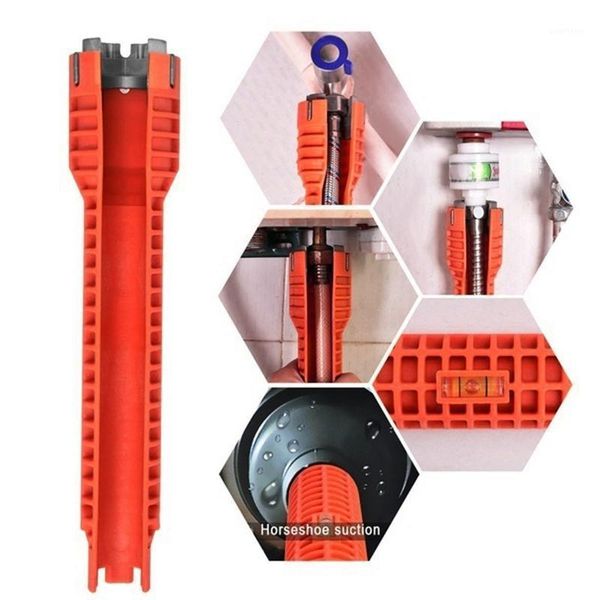 

new faucet and sink installer, extra-long design tool wrench tools orange1