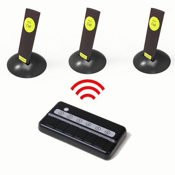 

wireless office call bell system called by boss 1 call+3 receiver remind bell office boss call secretary paging system1
